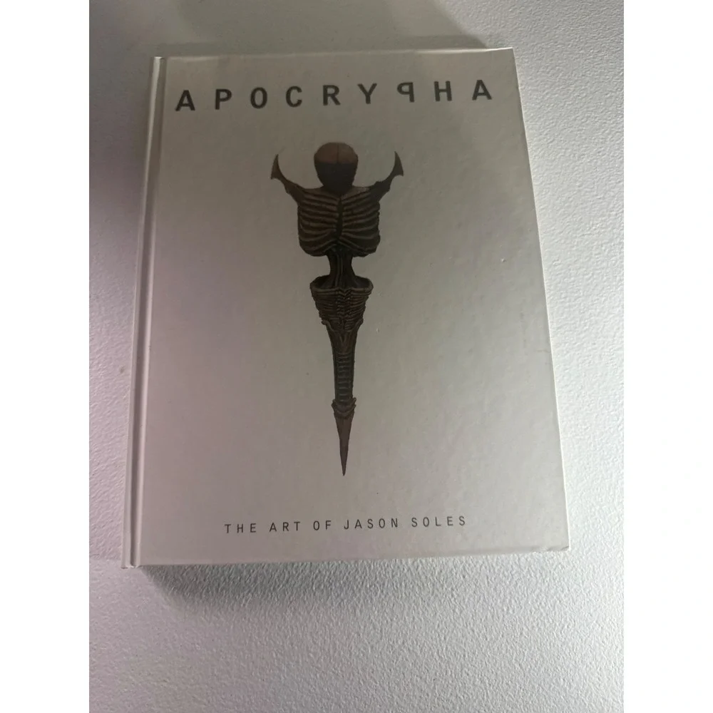 Apocrypha The Art of Jason Soles Hardcover Book Dark Macabre Sculpture